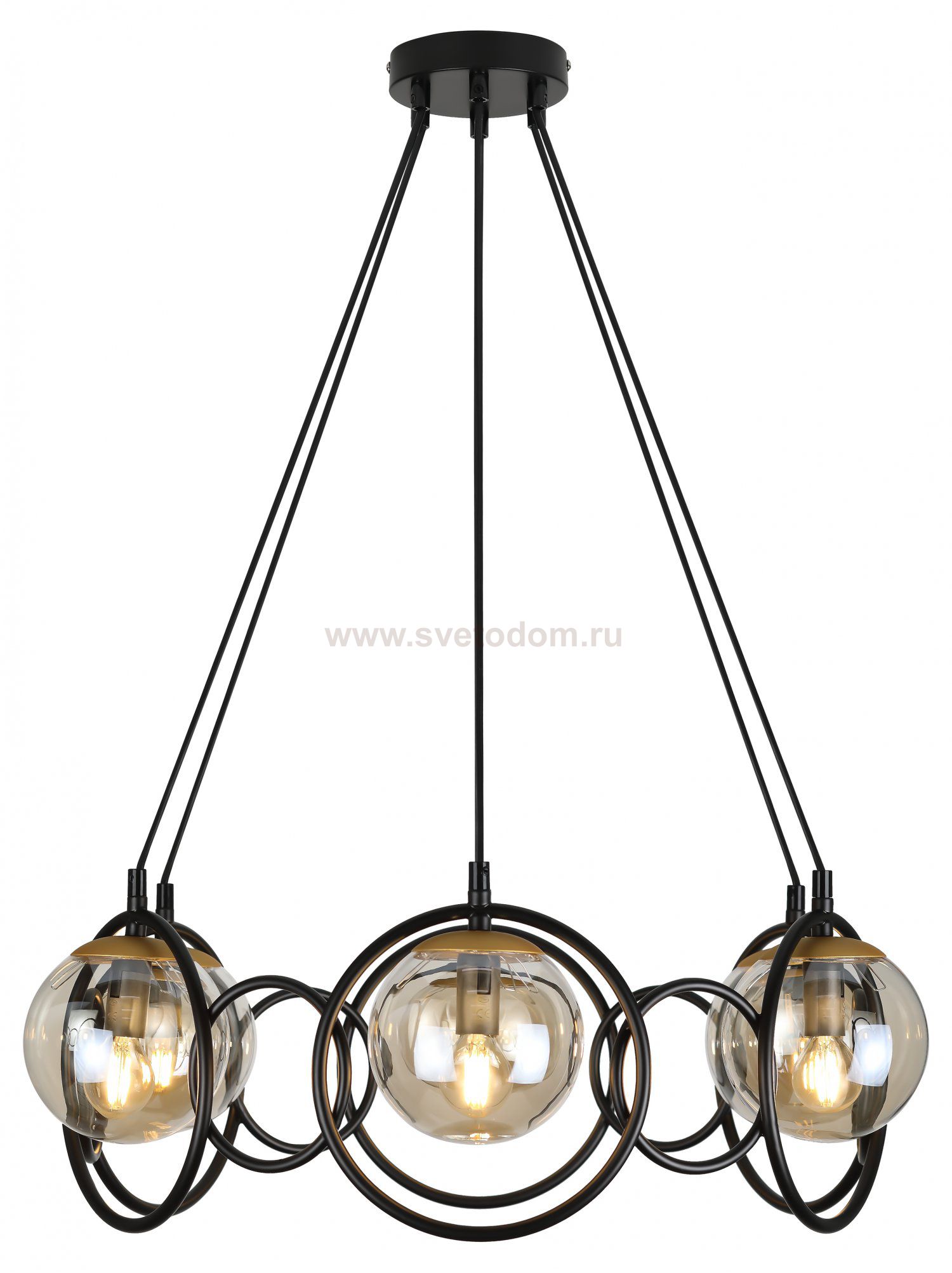 Люстра Rivoli Ariadna 4074-206 6 х E14 40 Вт