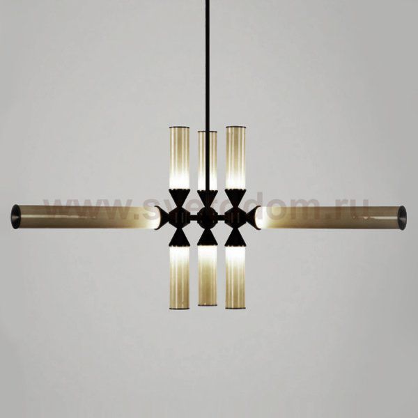 Люстра Castle 9-01 Black and Smoke Loft Concept 40.761