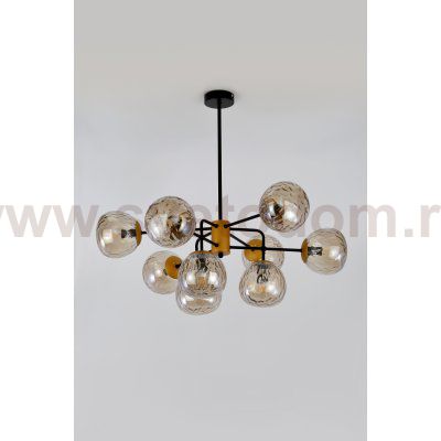 Люстра Rivoli Geba 4077-309 9 х E14 40 Вт