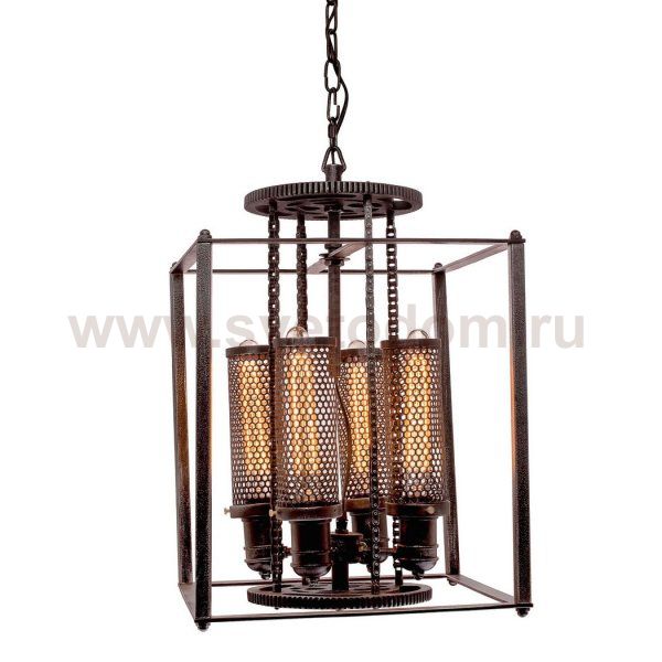 Подвесной светильник Gear Rigid Frame Loft Concept 40.856.MT.GL.TFB