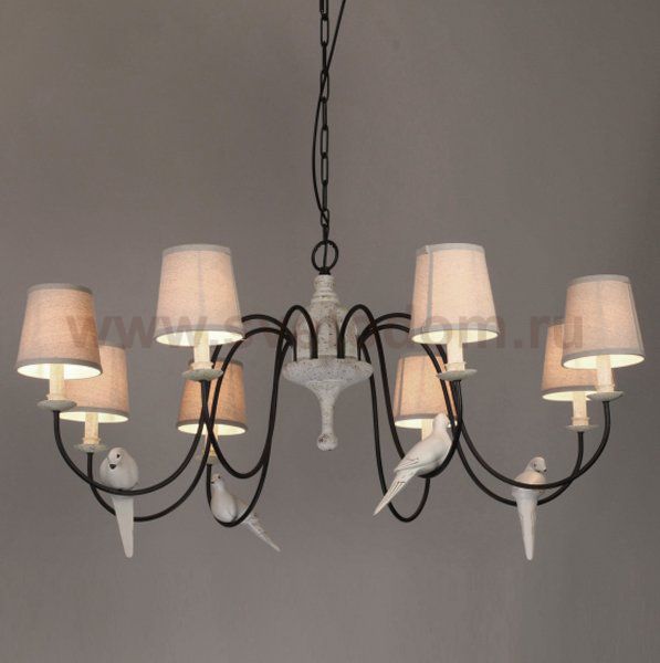 Люстра Norman Bird Chandelier 8 Loft Concept 40.866