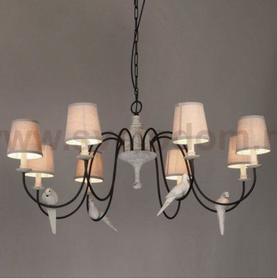 Люстра Norman Bird Chandelier 8 Loft Concept 40.866