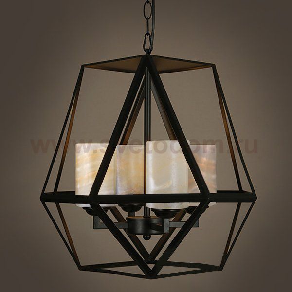 Люстра Gem Hanging Light Fixture marble Loft Concept 40.882