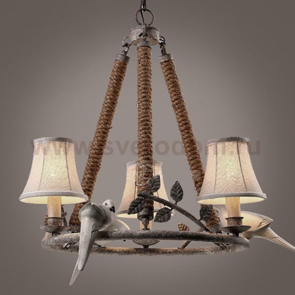 Люстра Norman Bird Forest Patina 3 Loft Concept 40.883