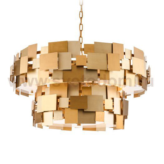 Люстра Gold Plate Chandelier 8 Loft Concept 40.894.CH.20.TFB