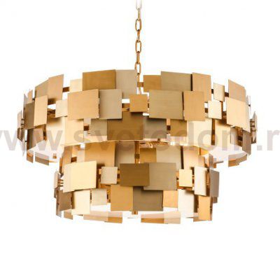 Люстра Gold Plate Chandelier 8 Loft Concept 40.894.CH.20.TFB