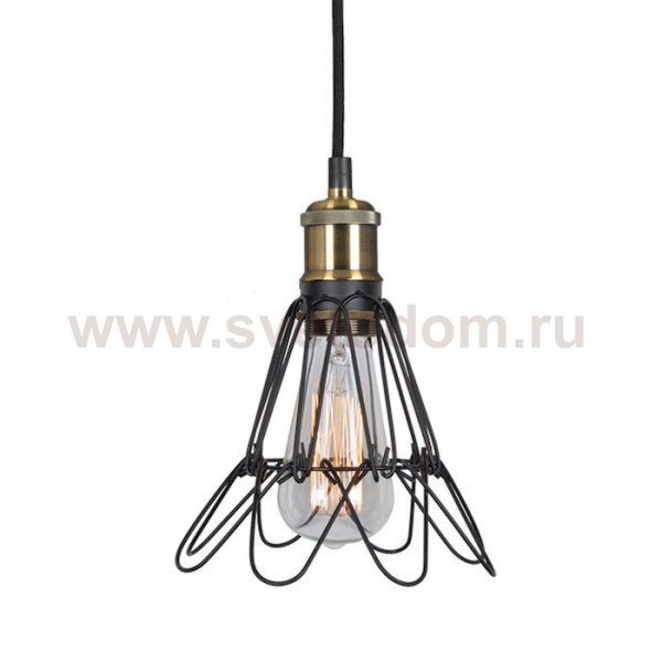 Подвесной светильник Cage Filament Pendant Loft Concept 40.905.CH.20.TFB