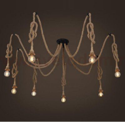 Подвесной светильник Rope Octopus Loft Concept 40.913