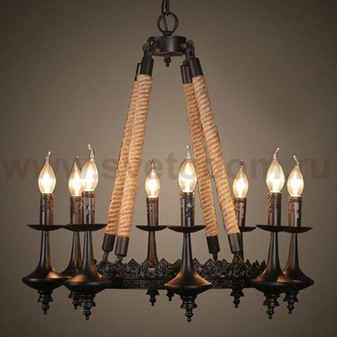 Люстра 8-Light Rustic Chandelier Loft Concept 40.916-0