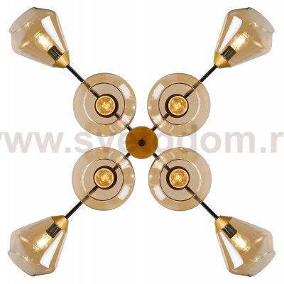 Люстра Rivoli Kornella 4092-308 8 * Е27 14 Вт
