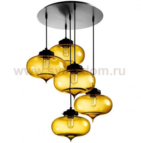 Люстра Circular 5 Minaret Loft Concept 40.929