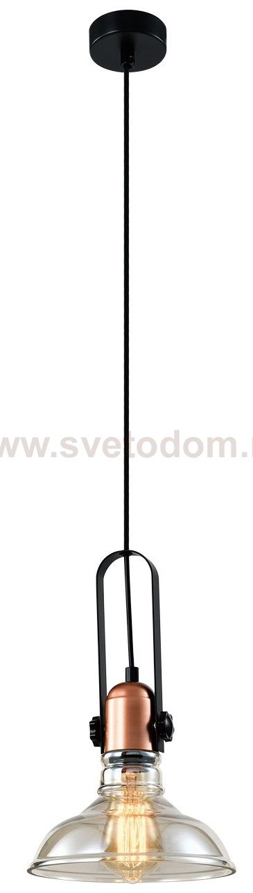 Светильник подвесной (подвес) Rivoli Leila 4093-201 1 х Е27 40 Вт потолочный