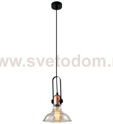 Светильник подвесной (подвес) Rivoli Leila 4093-201 1 х Е27 40 Вт потолочный