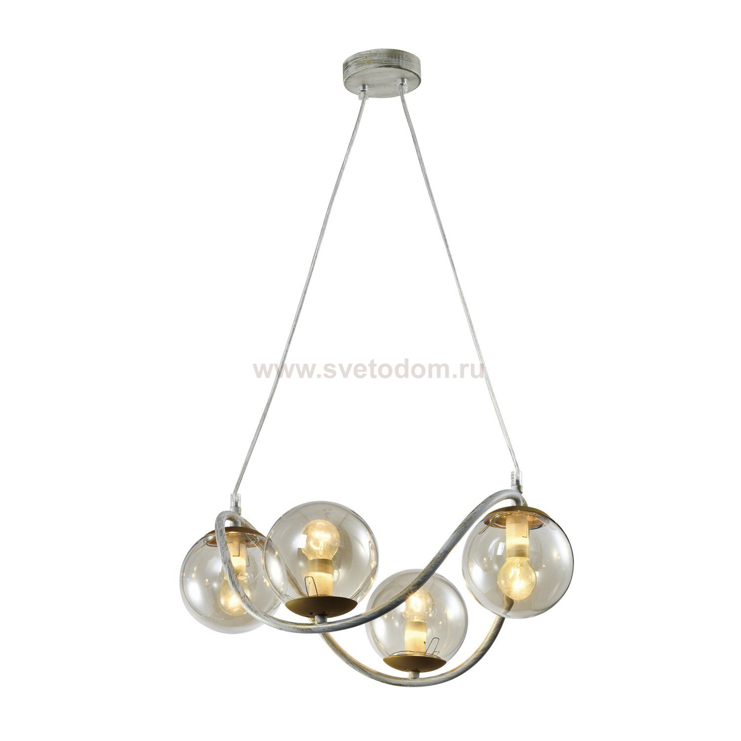 Люстра Rivoli Belinda 4095-304 4 х E14 40 Вт