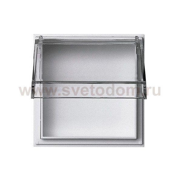 Gira TX-44 Белый Панель с прозрачной крышкой (G40966)