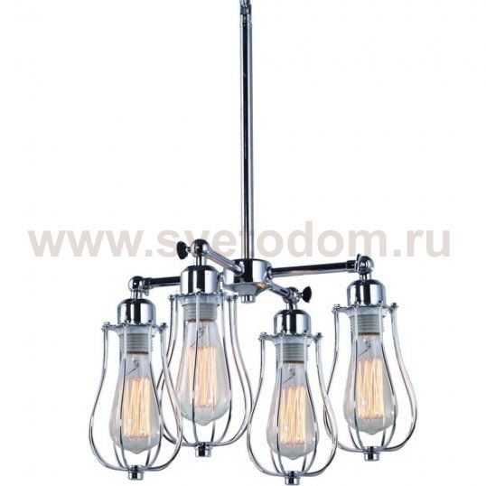 Подвесной светильник Marconi Cage Pendant Quatro Loft Concept 40.976