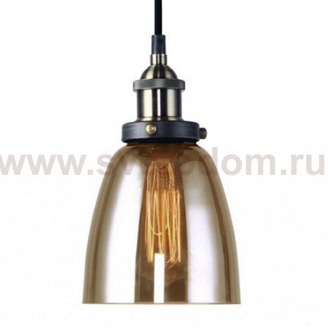 Подвесной светильник Smoke Glass Cloche Pendant Loft Concept 40.981