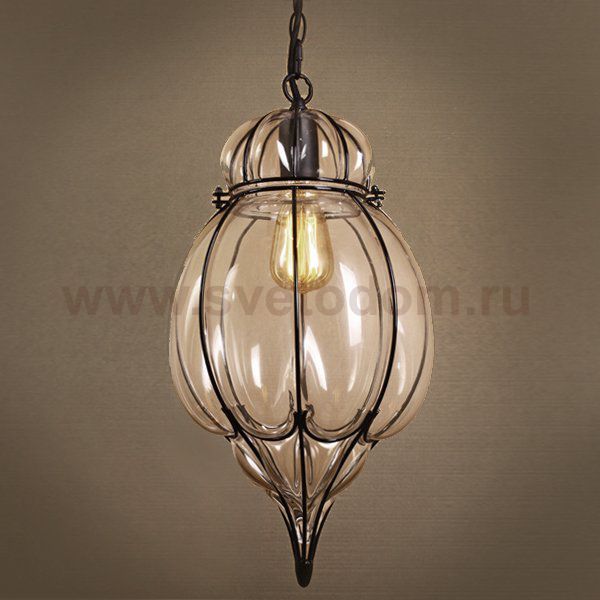 Подвесной светильник Metal Mesh and Glass Pendant IV Loft Concept 40.985