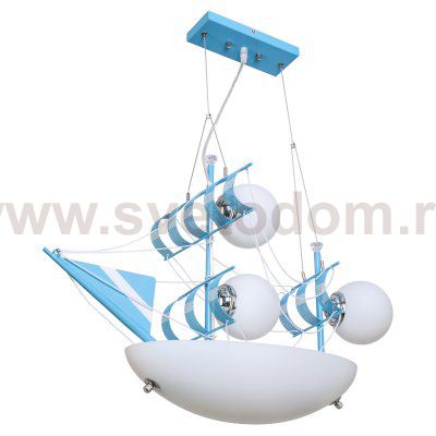 Детский светильник 41012/5LTBU WT Gerhort