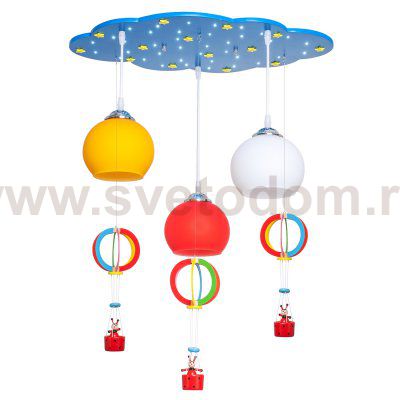 Детский светильник 41016/3RD+BU LED Gerhort
