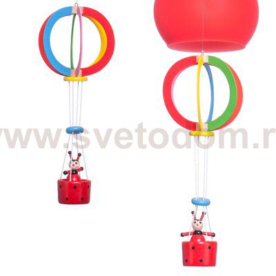 Детский светильник 41016/3RD+BU LED Gerhort