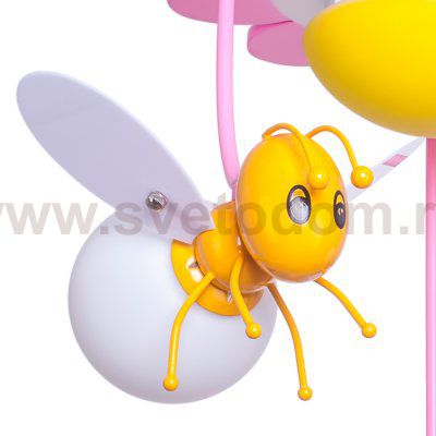 Детский светильник 41017/4PK+YL WT Gerhort