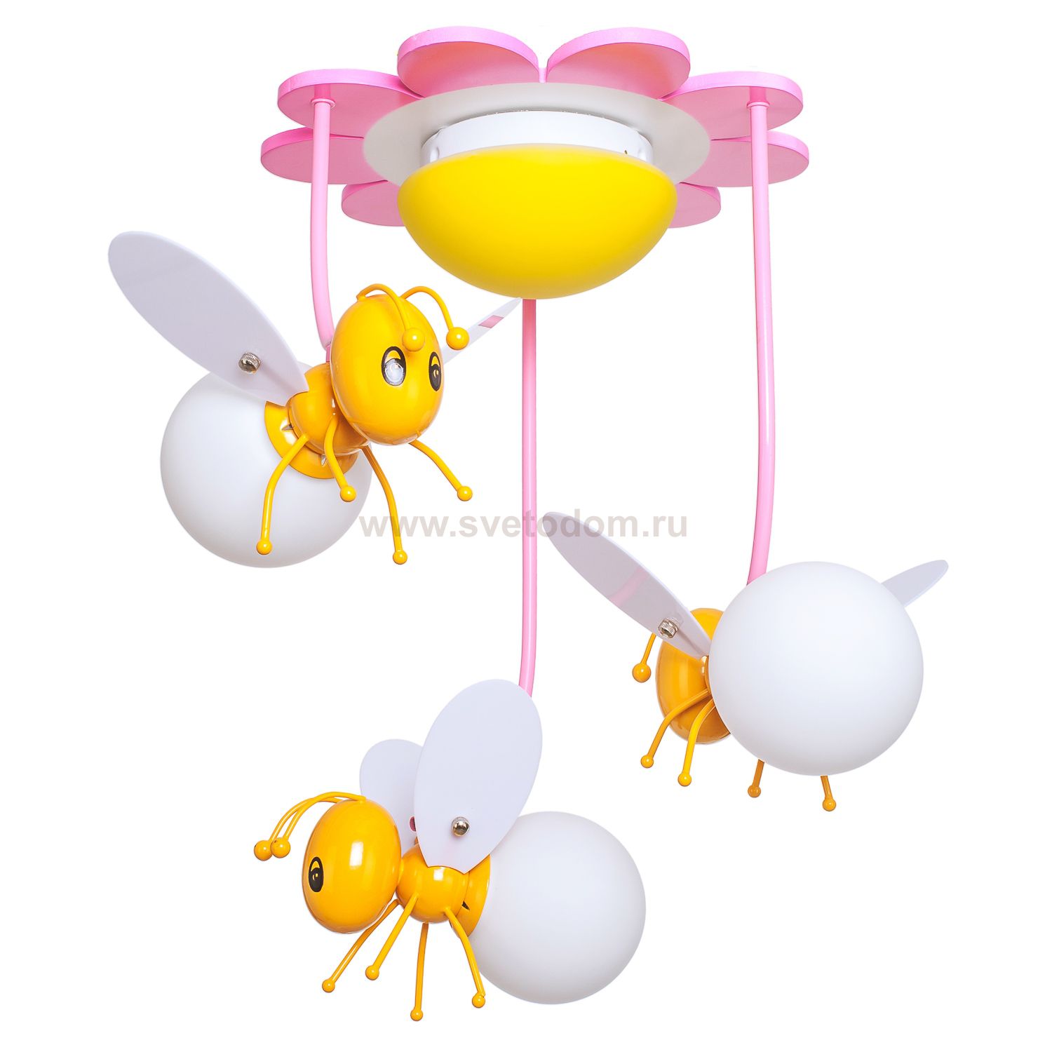 Детский светильник 41017/4PK+YL WT Gerhort