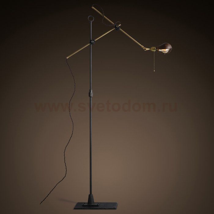 Напольный светильник Steampunk Extension Pole Floor 2 Loft Concept 41.019
