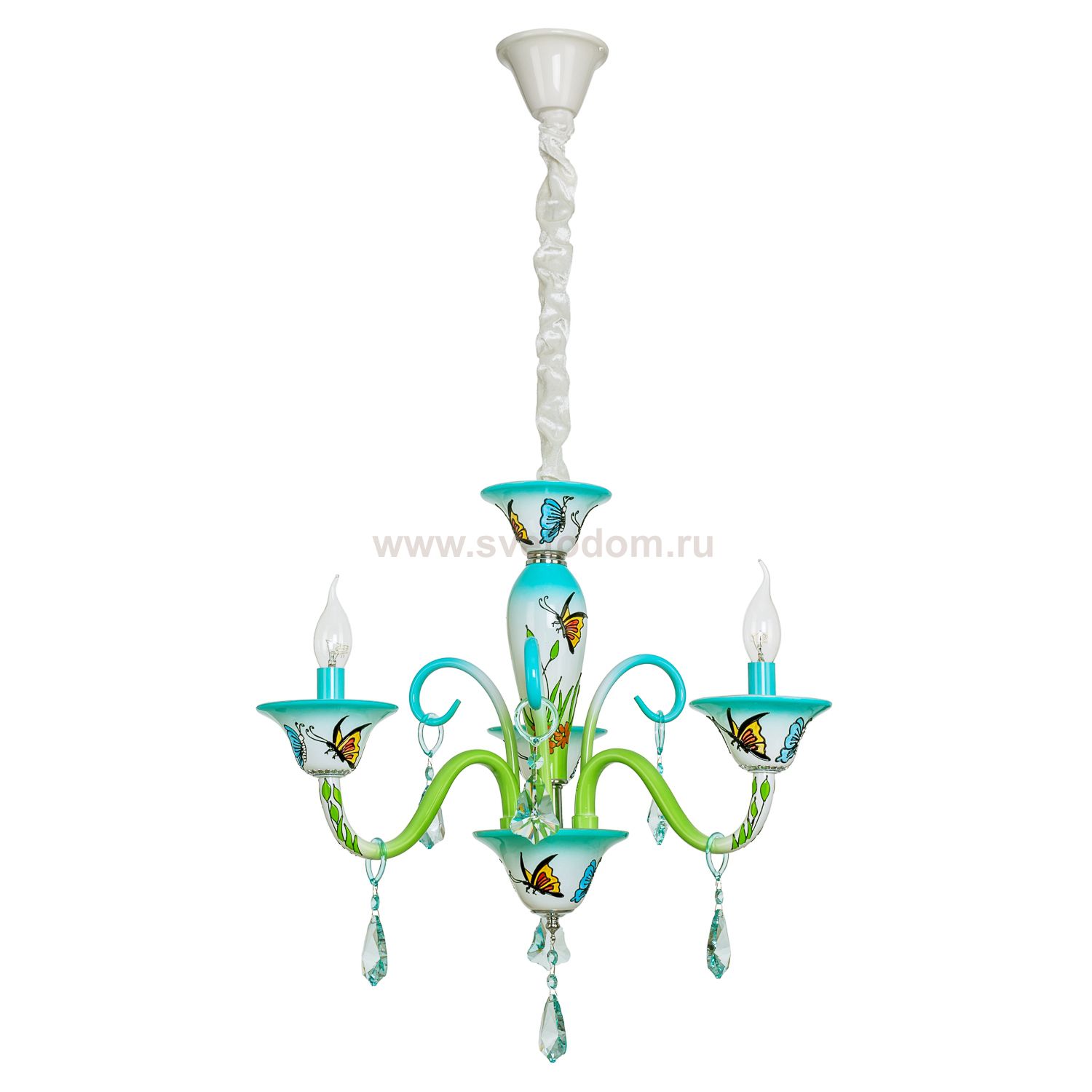 Светильник Ben Crezo 41034/3BL+GN