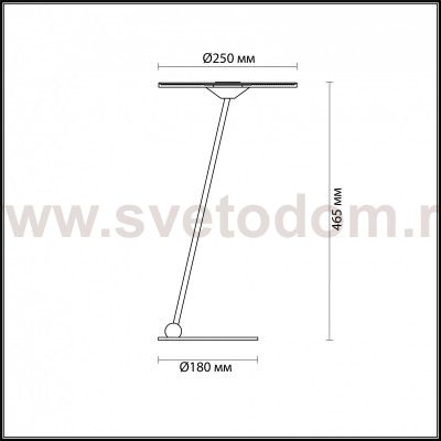 Настольная лампа Odeon light 4107/12TL ELLEN