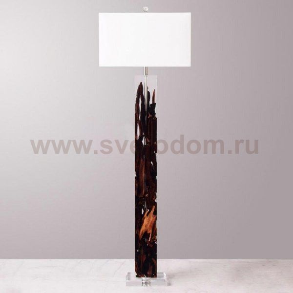 Торшер Lampadaire Kisimi Acrylic glass dark Loft Concept 41.078.СH.20.T001