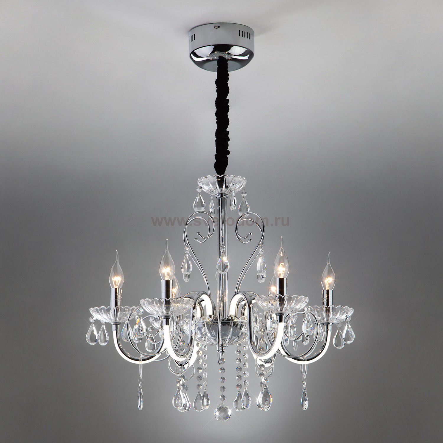 Люстра хрустальная подвесная Bogates 411/6