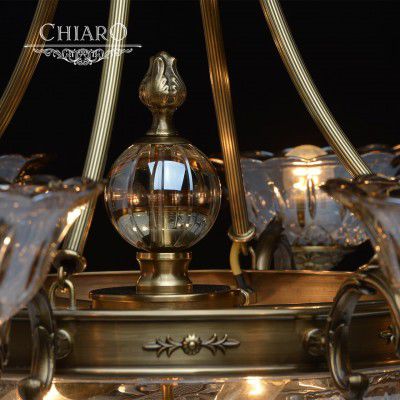 Люстра Chiaro 411011212 Паула