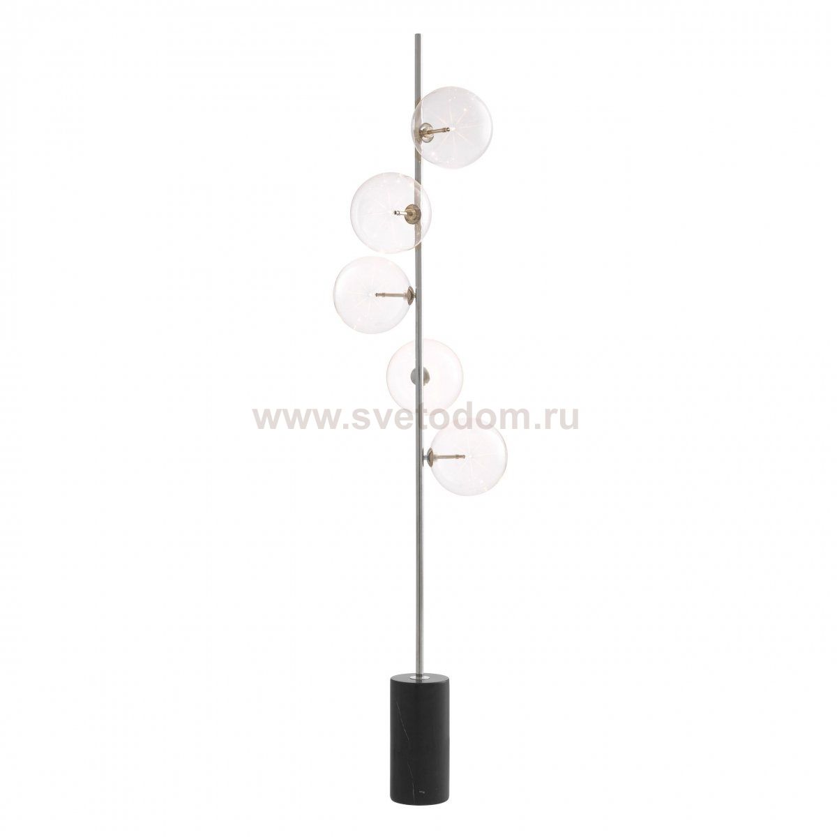 Торшер Eichholtz Floor Lamp Tempo Nickel Loft Concept 41.112630