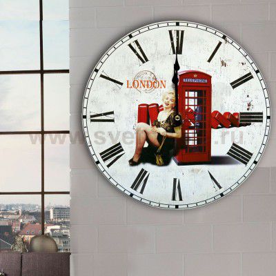 Настенные часы с декором Eglo 41185 Decor