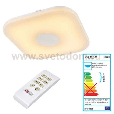 Светильник настенно-потолочный Globo 41328 FELION