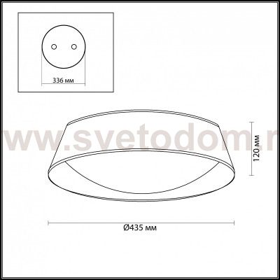 Светильник потолочный Odeon light 4157/3C SAPIA