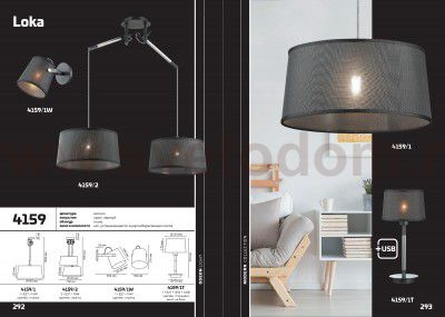 Подвесной светильник Odeon light 4159/1 LOKA