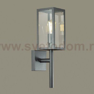 Уличный настенный светильник IP44 Odeon light 4167/1W ARGOS