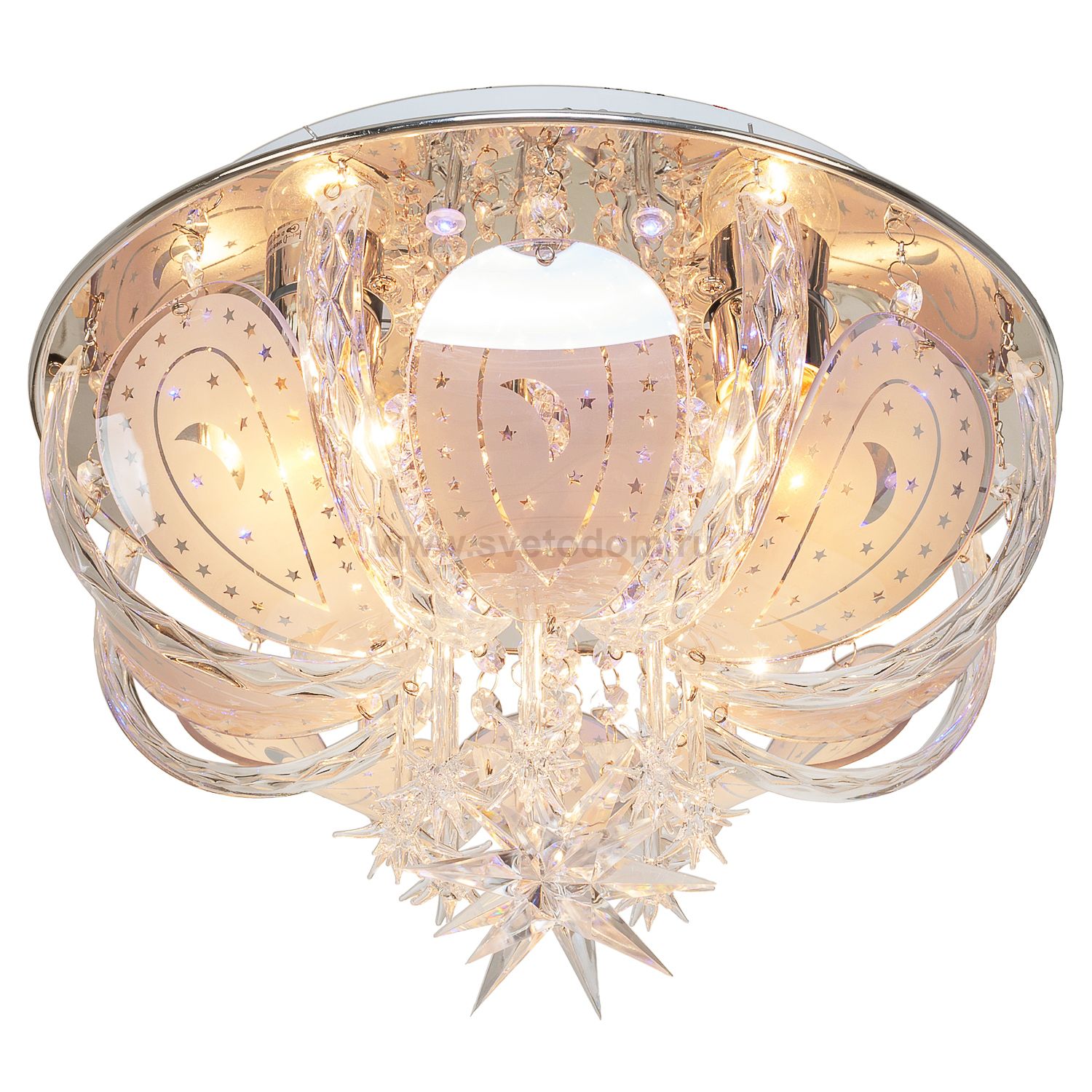 Светильник ЭкономСвет 4177/5CR RC RBPLED