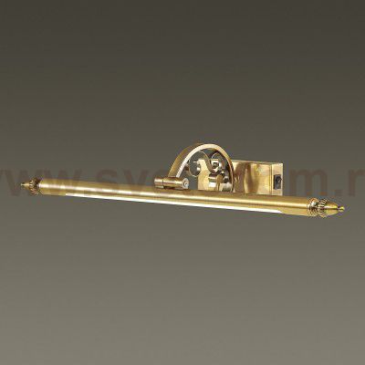 Подсветка для картин с выключателем Odeon light 4179/5WL LION