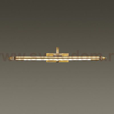 Подсветка для картин с выключателем Odeon light 4179/5WL LION