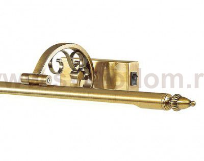 Подсветка для картин с выключателем Odeon light 4179/5WL LION