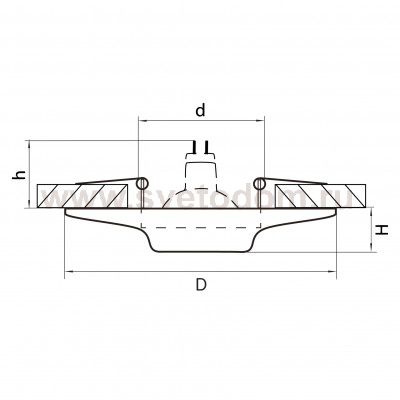 Светильник встраиваемый Lightstar 42024 Cecante