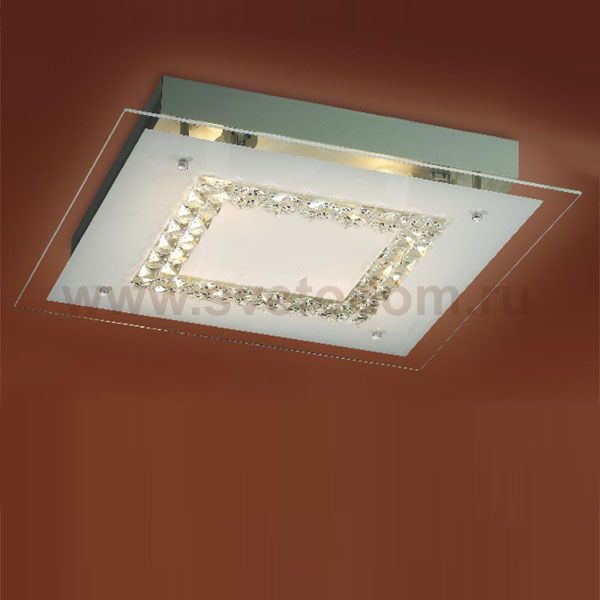 Светильник Сонекс 4208 Sirius белый/хрусталь