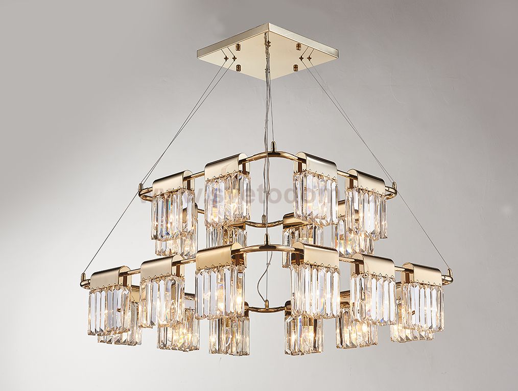 Люстра Newport 4212+8/C gold