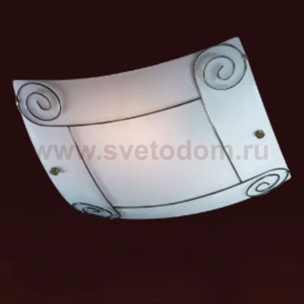 Светильник Сонекс 4217 белый/коричневый Mira