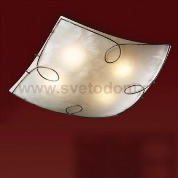 Светильник Сонекс 4219 белый/коричневый Roal