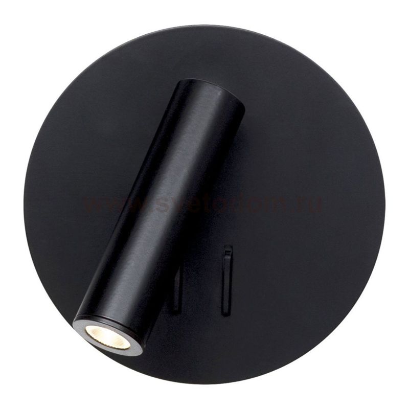 Настенный спот Black Circle Spot Wall Lamp Loft Concept 42.208-2