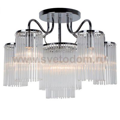 Потолочный светильник Escada 427/5+1PL E14*40W D545 Chrome